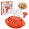 Akagani Chicken Shredder Chicken Shredder Tool Twist with Transparent Lid Ergonomic Handle and AntiSlip Base Dishwasher Safe Cleaning Brush Heat Resistant BPA Free Orange