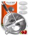 Food Mill Stainless Steel with 3 Discs  Best Rotary Food Mills for Tomato Sauce Potatoes Baby Food or Canning  Soft Silicone Handle and Dishwasher Safe  Includes 21 Digital Recipes with Videos