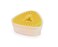 Joseph Joseph Duo Manual Citrus Juicer with reversible lid for compact storage Orange and Lemon Squeezer Light Yellow