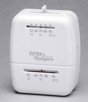 WhiteRodgers White Rodgers 1C20102 Single Stage  Low Voltage Thermostat 24v Heat Only