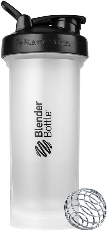Blender Bottle Classic V2 Shaker Perfect for Protein Shakes and Pre Workout 45Ounce ClearBlack