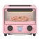 Brentwood TS3430PK 500W Stainless Steel Mini Toaster Oven Metal Pink