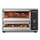 PowerXL SmartSynx Dual Door Oven 8 QuickTouch Cooking Presets including Air Fry Toast Bake Broil Reheat and More Cook 2 Different Foods at the Same Time Large Capacity  Adjustable Temperature