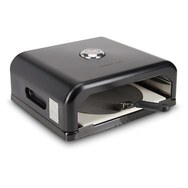 Hungry Chef Pizza Oven Pizza Maker For Outdoor Grill Pizza Stone Black