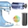 FORTHEAL Shaved Ice Attachment for KitchenAid mixers Shaved Ice MachineIce Crusher Customizable Flavors  Compatible with all KitchenAid Models with 8 Ice Molds Included