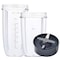 VGEFC Blender Replacement Parts for Nutribullet 32oz  24oz Cups with Replacement Extractor Blade Compatible with Nutri Bullet 600W900W Blenders 3 PCS