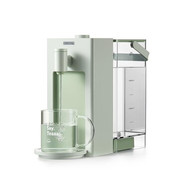 BUYDEEM S9013 Instant Hot Water Dispenser Countertop Water Boiler  Warmer for Tea Coffee and Baby Formula Adjustable 8 Temperatures  5 Water Outputs 3L Water Tank102oz Green