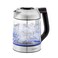 CUCKOO Electric Tea Kettle with Infuser Glass Tea Kettle Electric with Temperature Control 7 Heat Settings with Easy To Read LED Lights Electric Water Kettle With 17 Liter Capacity CKG170BS