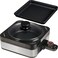 Yamazen removable hotplate for 1 person with wave plate  pot plate Silver YHCW 600 S