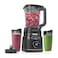 Ninja TB301 Detect Duo Power Blender Pro  Single Serve BlendSense Technology Blender for Smoothies Smoothies and More 1800 Peak Watts 70 oz Carafe 2 24 oz toGo Cups Black