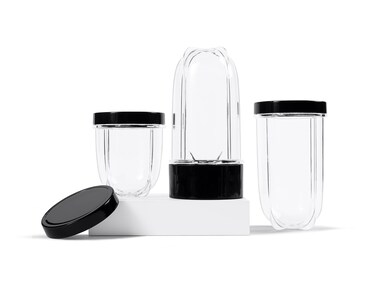 Magic Bullet Deluxe Upgrade Kit Black 12Ounce Food Blender Dishwasher Safe