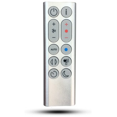 uehba Replacement Remote Control Compatible for HP04 HP05 Dyson Pure Hot  Cool Purifying Fan Air PurifierHeater Silver