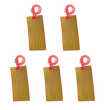 Harissess 5PCS 12V 14W Polyimide Heater Plate Adhesive Pad PI Heating Elements Film Polyimide Flexible Adhesive Heater50mmx100mm