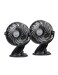 Black  Decker 4 Convertible Cooling Fan Clip Fan and Standing Fan for Home or Office Portable Fan for Tabletop with 3 Speed Settings and Adjustable Tilt Angle Desk Fan 2Pack