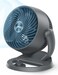 Dreo Table Fan For Bedroom 118 Inch Air Circulator Fan with 70ft Strong Airflow 120 adjustable tilt 28db Low Noise 3 Speeds Quiet Fan For Home Office Black Silver