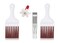 Hovico 4 Pieces Air Conditioner Condenser Fin CombStainless Steel Air Refrigerator Fin Cleaner Whisk BrushCleaning Brush Coil Condenser Brush AC Fin Comb Evaporator Radiator Repair Tool