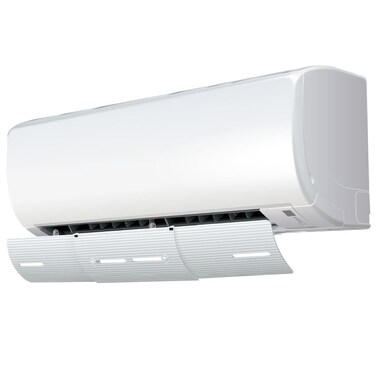 AIR WING Slim Length  Angle Adjustable Air Conditioner Deflector helps CoolingHeating Air Circulation Anti Blast Wind Baffle and Direction AntiCondensation
