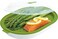 Goodcook 20147 BPAFree Plastic Microwave Vegetable and Fish Steamer Green