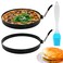 Square Egg Ring for Frying Egg 2 Pcs 4 Inch Egg Pancake Cooking Rings for Egg Muffins Omelet Maker Non Stick Stainless Steel Fried Egg Ring Pcake Mold for Griddle Breakfast Sandwiches Crumpet
