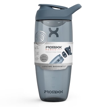Promixx PURSUIT Protein Shaker Bottle  Premium Sports Blender Bottles for Protein Mixes and Supplement Shakes  Easy Clean Durable Protein Shaker Cup
