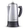 Elite Gourmet EC923 Electric Coffee Percolator BPA Free Knob CoolTouch Handle Cordless Serve 12Cup Stainless Steel