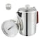APOXCON Coffee Percolator Camping Coffee Pot 9 Cups Stainless Steel Coffee Maker with Clear Top Glass Knob Percolator Coffee Pot for Campfire or Stovetop Coffee Making Outdoor Traveling Fast Brew