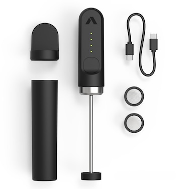 Subminimal NanoFoamer Lithium Handheld Milk Foamer  Make Premium BaristaStyle Coffee Drinks at Home  Rechargeable Foamer for Cappuccino Latte Hot Chocolates and More