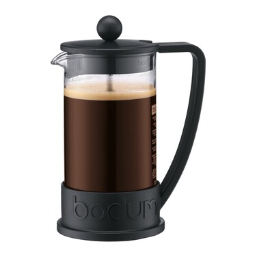 Bodum Brazil French Press 1Liter 8Cup Coffee Maker 34Ounce Black 12 Ounce 1094801BUS