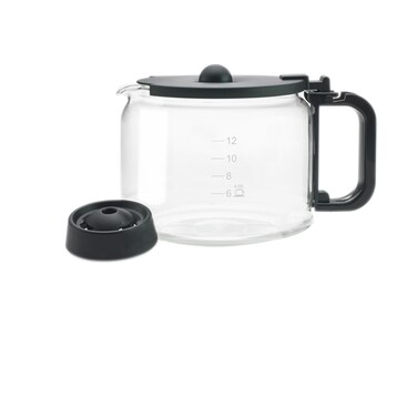 CAF BREW COLLECTION 12Cup Carafe Replacement for Keurig K Duo and K Duo Essentials Coffee Makers  Made in the USA  Borosilicate Glass  Dishwasher  Microwave Safe