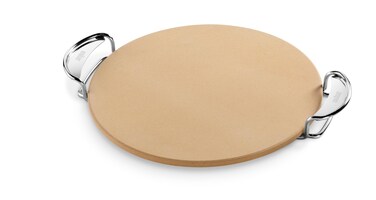 Weber Gourmet BBQ System Pizza Stone with Carry Rack167 LongBeige