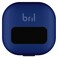 Bril UVC Toothbrush Cleaner Portable Brush Cover Holder and Travel Case for Any Size Toothbrush Navy