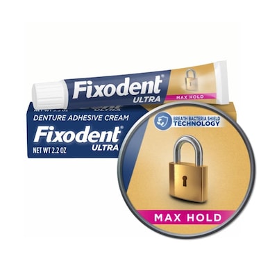 Fixodent Ultra Max Hold Denture Adhesive 22 oz Packaging may vary