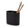 Essentra Home Matte Black Toothbrush Holder for Vanity Countertops