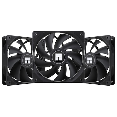 Thermalright TLC12C X3 CPU Fan 120mm Case Cooler Fan 4pin PWM Silent Computer Fan with SFDB Bearing Included up to 1550RPM Cooling Fan3 Quantities