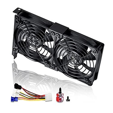 SCCCF Dual 92mm Graphic Card Fans Graphics Card Cooler Video Card VGA Cooler PCI Slot Fan GPU Cooler