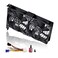SCCCF Dual 92mm Graphic Card Fans Graphics Card Cooler Video Card VGA Cooler PCI Slot Fan GPU Cooler