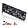 SCCCF 3x90mm 92mm Graphic Card Fans Graphics Card Cooler Video Card VGA Cooler PCI Slot Fan GPU Cooler