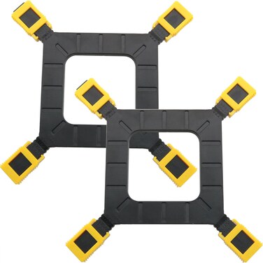 MEETOOT 2pcs CPU Fan Radiator Fastener Base Bracket Backplate CPU Heatsink Mounting Base Radiator Holder