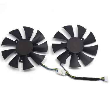 inRobert 85mm Video Card Fan Cooler Fan for Zotac GTX 1060 AMP Edition Graphic Card