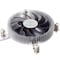 Silverstone Technology SstNt07115XUSa Lga11501151115511561200 Cpu Cooler Low Profile 23Mm Tall For 65W Tdp Support With 80Mm Pwm Fan SstNt07115X