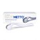 HAIRMETTO Titanium Derma Roller Cosmetic Tool for Home Use Skin Care 025mm 540 Micro needles Exfoliation with Travel Case