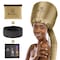 Amzpic Bonnet Hood Hair Dryer Attachment  Soft Adjustable Extra Large Bonnet Hair Dryer for Speeds Up Drying Time at Home Easy to Use for Styling Curling and Deep Conditioning Gold