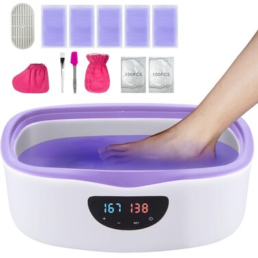 KmaxShip Paraffin Wax Machine for Hand and Feet  Upgraded Paraffin Wax Bath 4000ml Paraffin Wax Warmer Moisturizing Kit Autotime and Keep Warm Paraffin Hand Wax Machine for Arthritis Pain Relief
