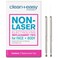Clean  Easy NonLaser Electrolysis Replacement Tips for Face  Body Pack of 2