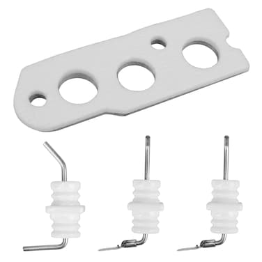 Flame Rod Electrode Kit Water Heater for Rinnai R75 and R94 water heater replacement parts For Rinnai tankless water heater parts 104000012 electrode flame rod gasket for Rinnai Flame Rod ElectrodeKit