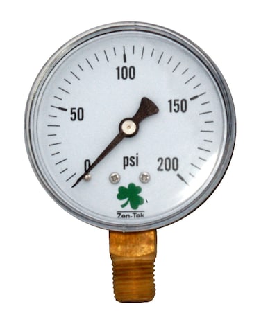 Zenport Zentek Dry Air Pressure Gauge