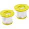 Fette Filter  Vacuum Filter Replacement Compatible with Ryobi ONE 18V Handheld Vacuum Models PCL700 PCL704 PCL705 Compare to Part  A32F05N A32HF00  Pack of 2