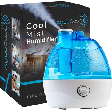 AquaOasis Cool Mist Humidifier 22L Water Tank Quiet Ultrasonic Humidifiers for Bedroom  Large room  Adjustable 360 Rotation Nozzle AutoShut Off Humidifiers for Babies Nursery  Whole House