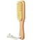 Larbois Nail Brush for Cleaning Fingernails Wooden Nail Brushes Fingernail Brush for Cleaning Nail Scrub Brush with Hanging Rope Beechwood