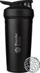 Blender Bottle Strada Insulated Shaker with Locking Lid 24Ounce Black